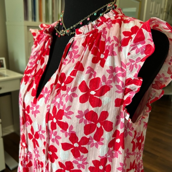 Draper James Flutter Sleeve Dress - Flying Daisies - Picture 6 of 15